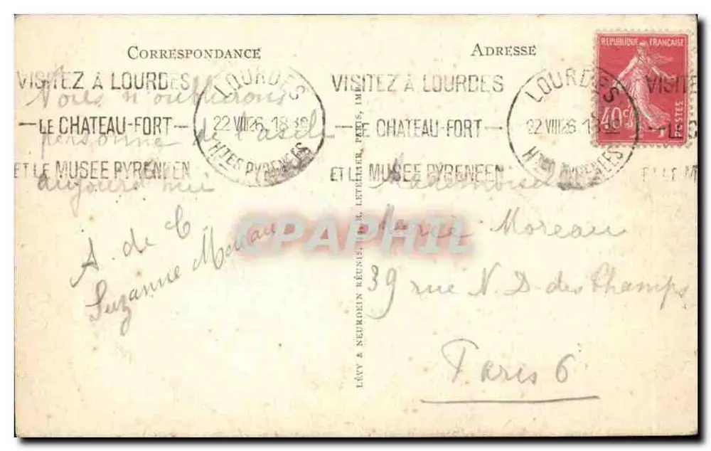 A Vida de Bernadette — O Milagre da Fonte — LL, n°293 - Verso