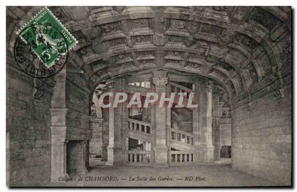 Schloss CHAMBORD — Die Wachstube — ND Pbot. - Vorderseite