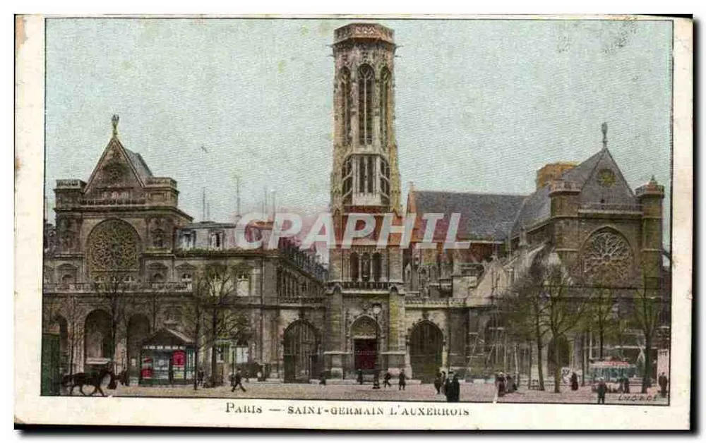Parijs — Saint-Germain-l'Auxerrois — De Klok - Voorkant