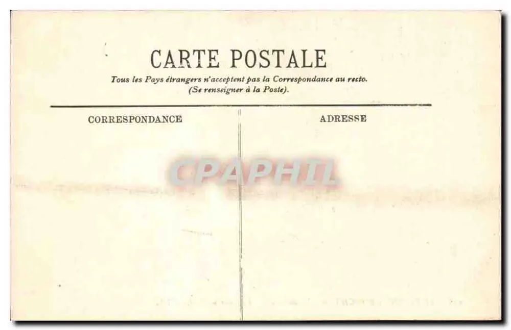 Umgebung von Vichy — L'Ardoisière — Le Gour saillant — LL. - Rückseite
