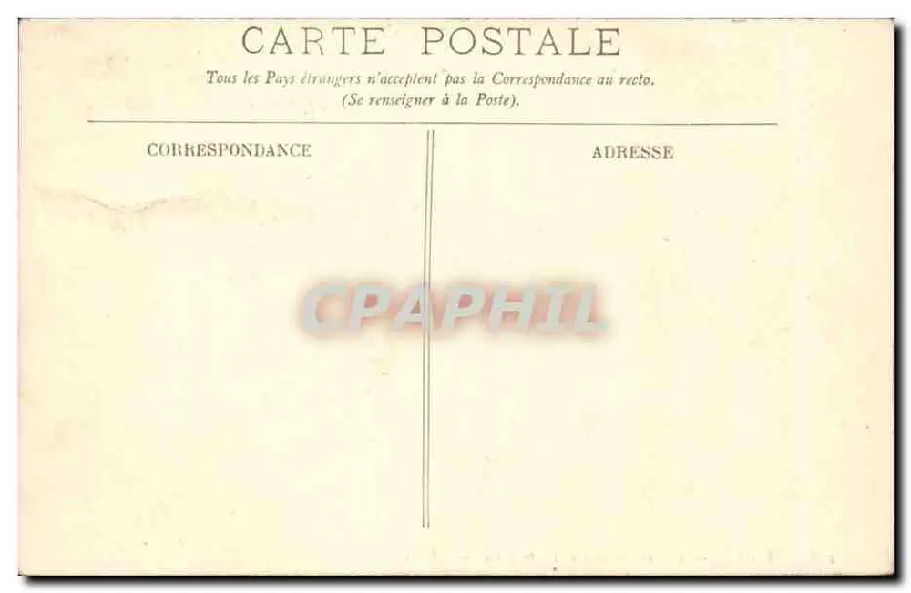 Vichy — Der Park und die überdachte Galerie — LL - Rückseite
