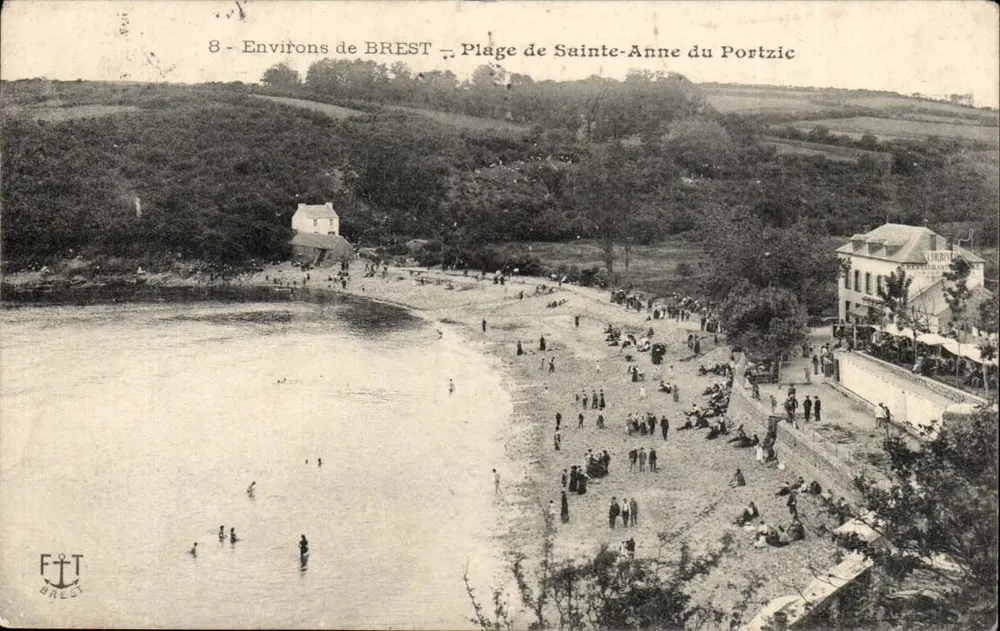 Strand von Sainte-Anne du Portzic — Umgebung von BREST — FTT BREST - Vorderseite