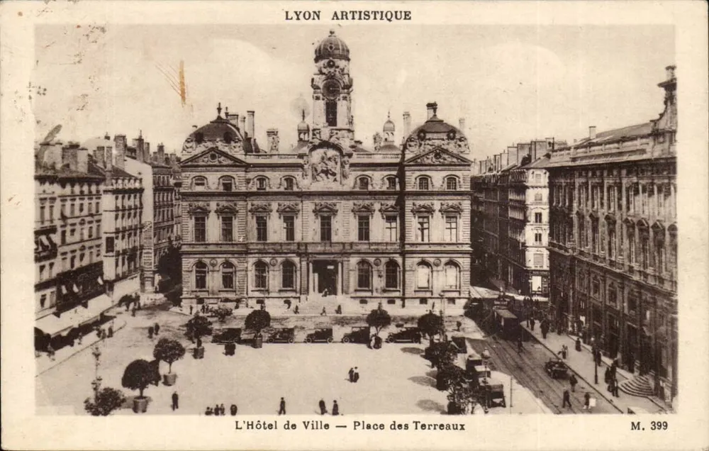 Das Rathaus — Place des Terreaux — Lyon Künstlerisch M. 399 - Vorderseite