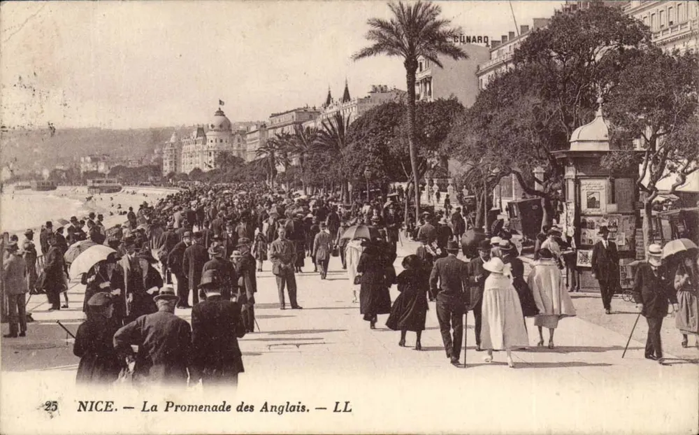 Nice — A Promenade dos Ingleses — Gunard, n°25 - Frente