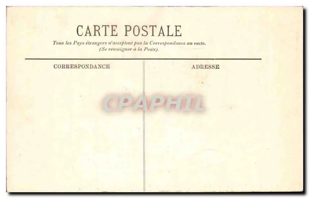 Vichy — Der Park und die überdachte Galerie — LL. - Rückseite