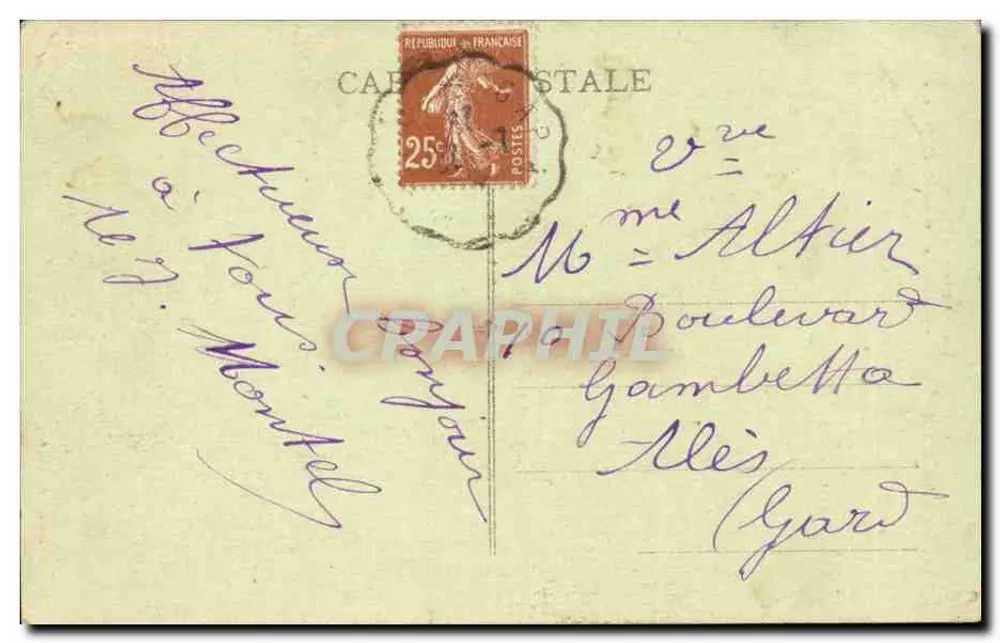 Embrun (870 m.) — Porcile della Cattedrale (XII secolo) — Mlle M. Joubert, editore, Gap - Verso