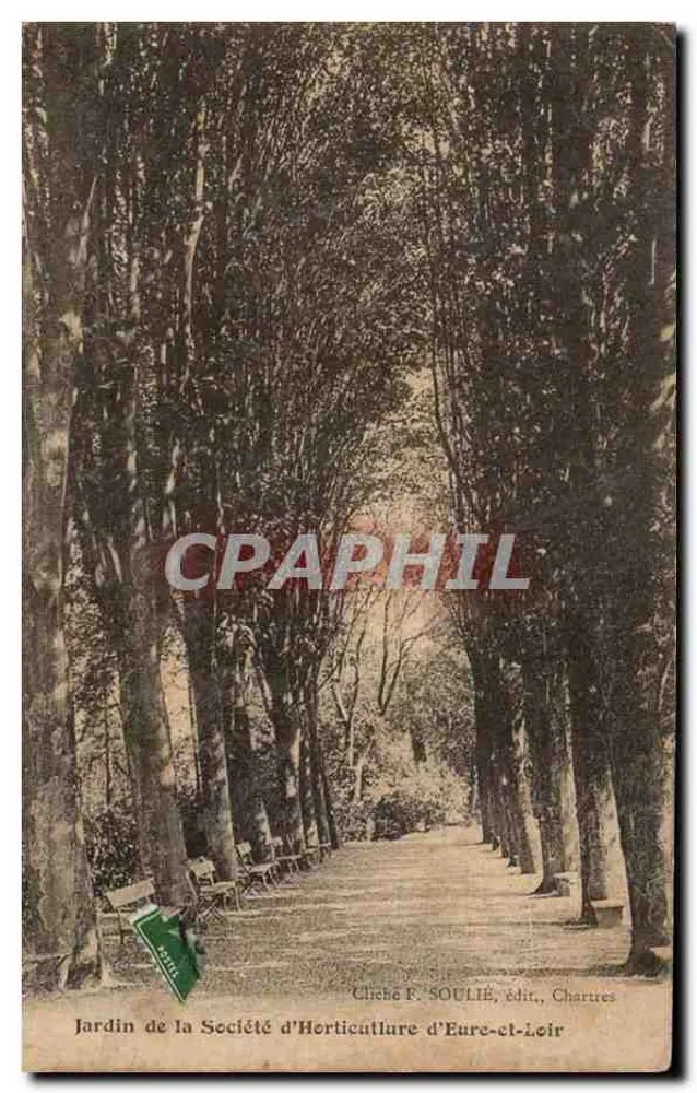 Garten der Gesellschaft für Gartengestaltung Eure-et-Loir — Verleger E. SOULIÉ, Chartres - Vorderseite