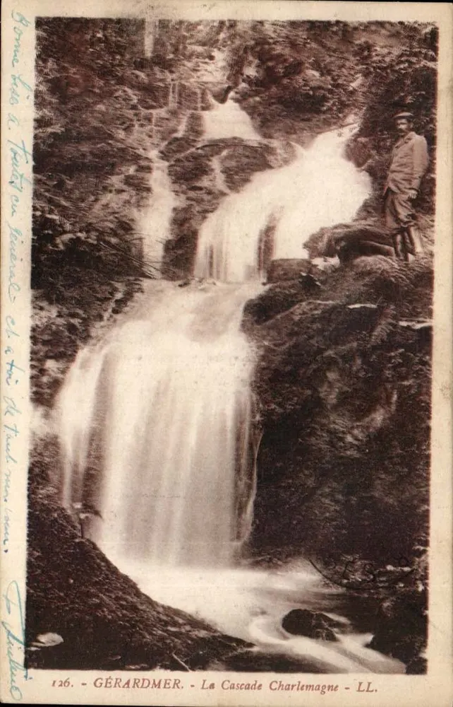 GÉRARDMER — A Cachoeira Charlemagne — LL. n°126 - Frente