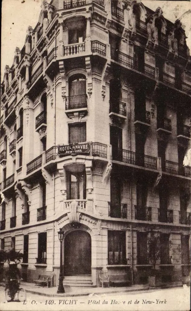 Hotel du Havre und New-York — Vichy — L. O. - 149 - Vorderseite