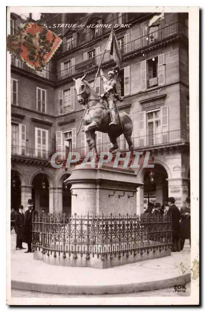 Estátua de Joana d'Arc — Paris — editada por ZOK - Frente
