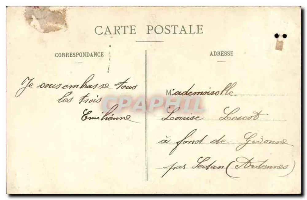 La Basilica del Sacro Cuore — Parigi-Montmartre — E.V. - 830 - Verso