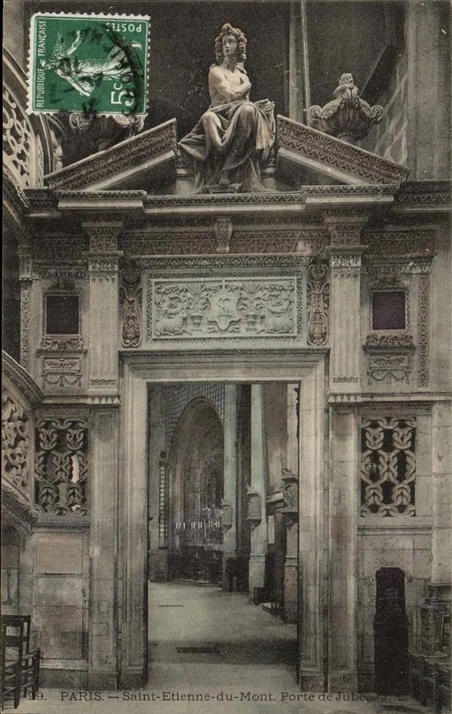 Paris — Saint-Etienne-du-Mont. Porte de Jubé — J.L.C. LEQUI - Vorderseite