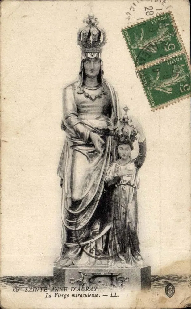 Sainte-Anne d'Auray — A Virgem Milagrosa — LL, n°25 - Frente