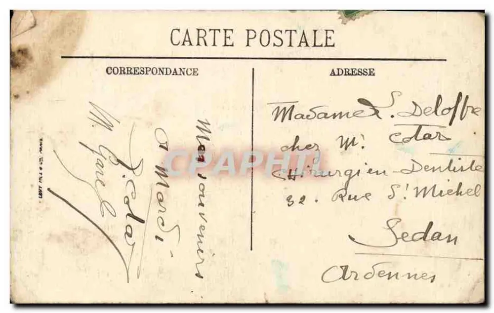 Sainte-Anne d'Auray — A Virgem Milagrosa — LL, n°25 - Verso