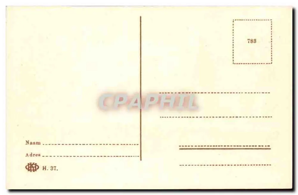 Buitenhof mit Gefängnistor — 's-Gravenhage — H.37 - Rückseite