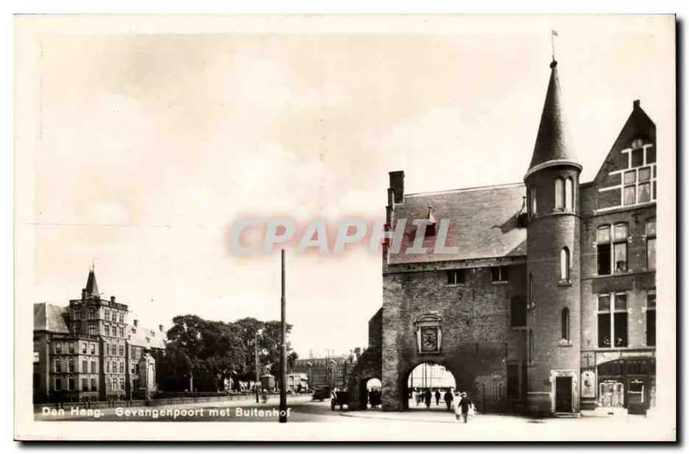 Den Haag. Gevangenpoort mit Buitenhof — Verlag Weenen & Snel, Serie (82) - Vorderseite