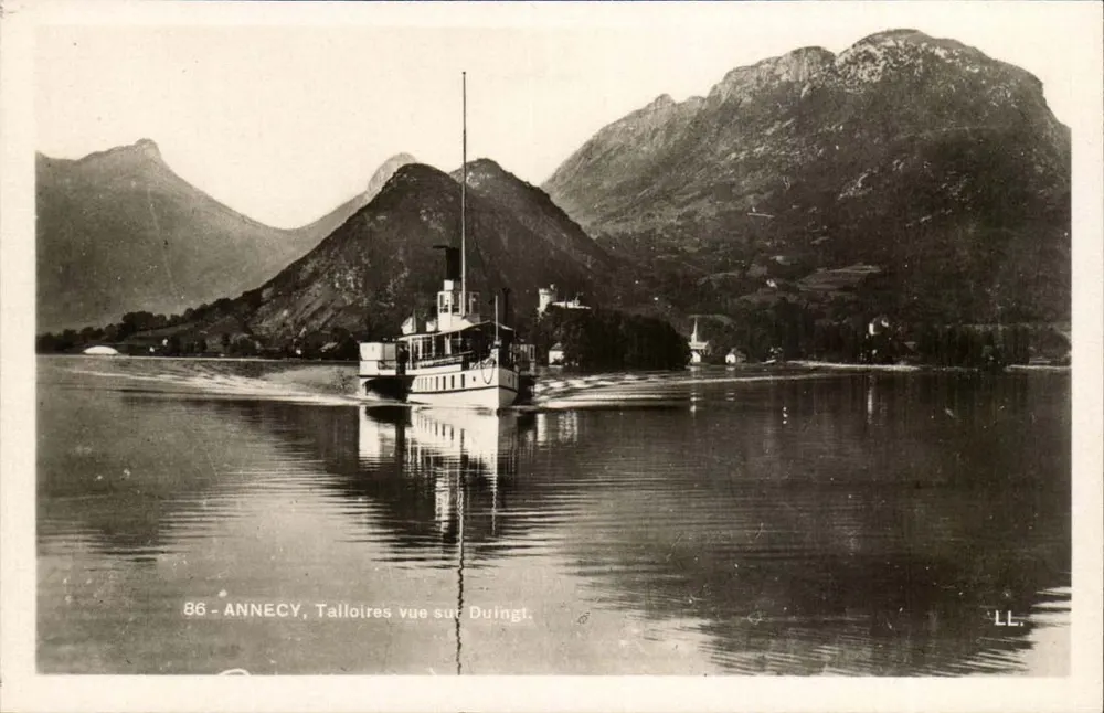 Annecy, Talloires Aussicht auf Duingt — LL. — n° 86 - Vorderseite