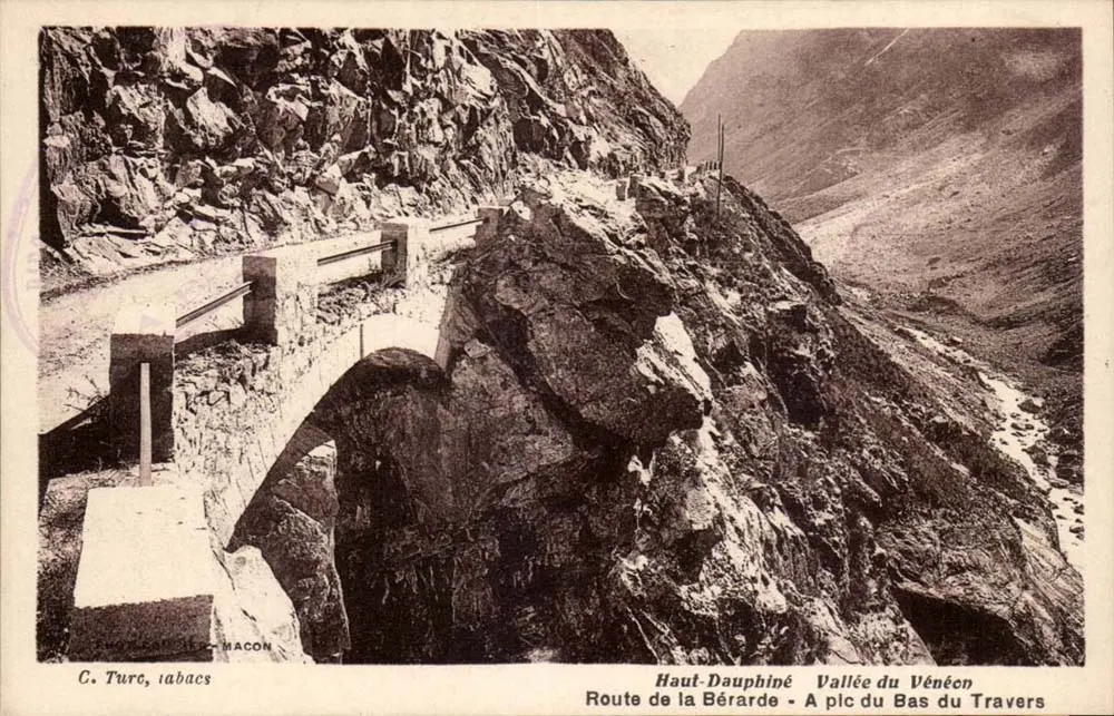 Route de la Bérarde - Tal des Vénéon - Hochdauphiné — C. Turc, Tabaçs - Vorderseite
