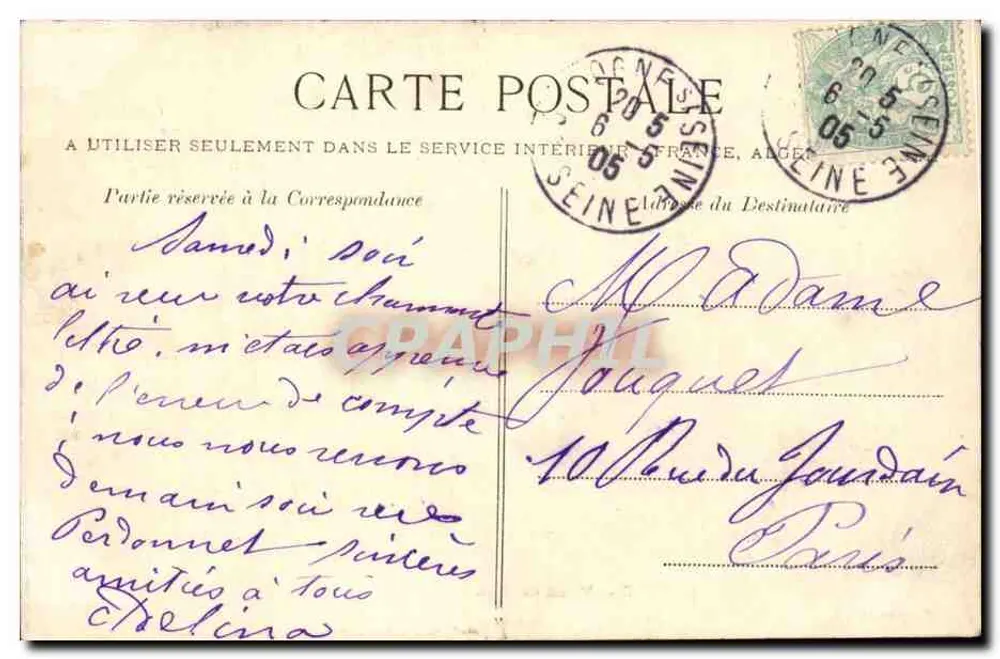 VIRE — Vaux-de-Vire — Coleção Leclerc - Verso