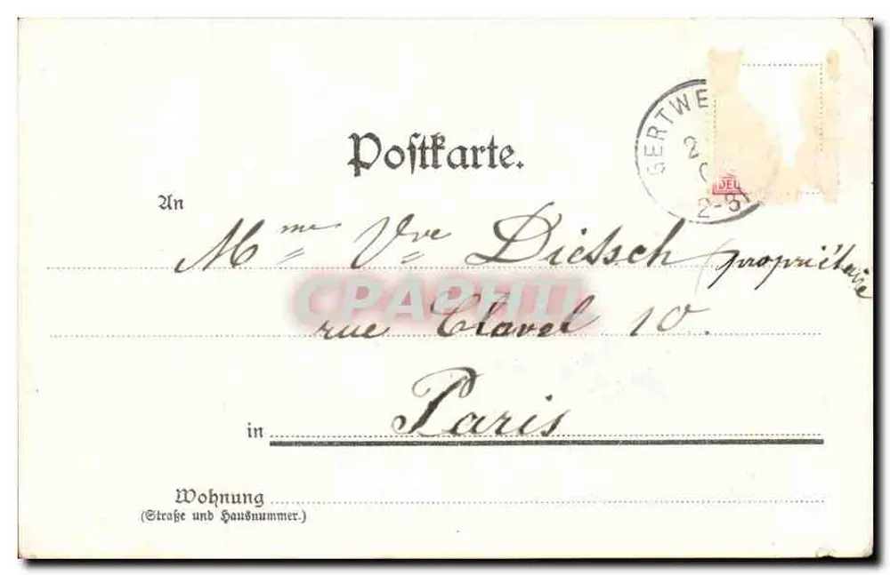 Ruínas de Rathsamhausen e Lützelburg — Offtrotter Schlösser i. E. — n° 19300 - Verso
