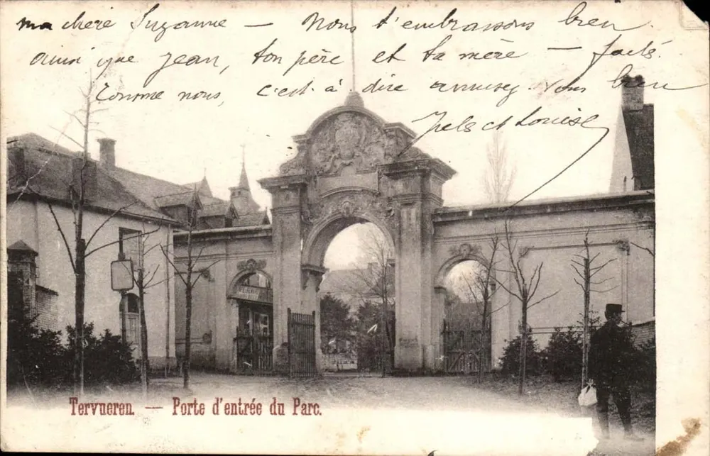 Tervueren — Eingang zum Park — Verlag nicht sichtbar - Vorderseite