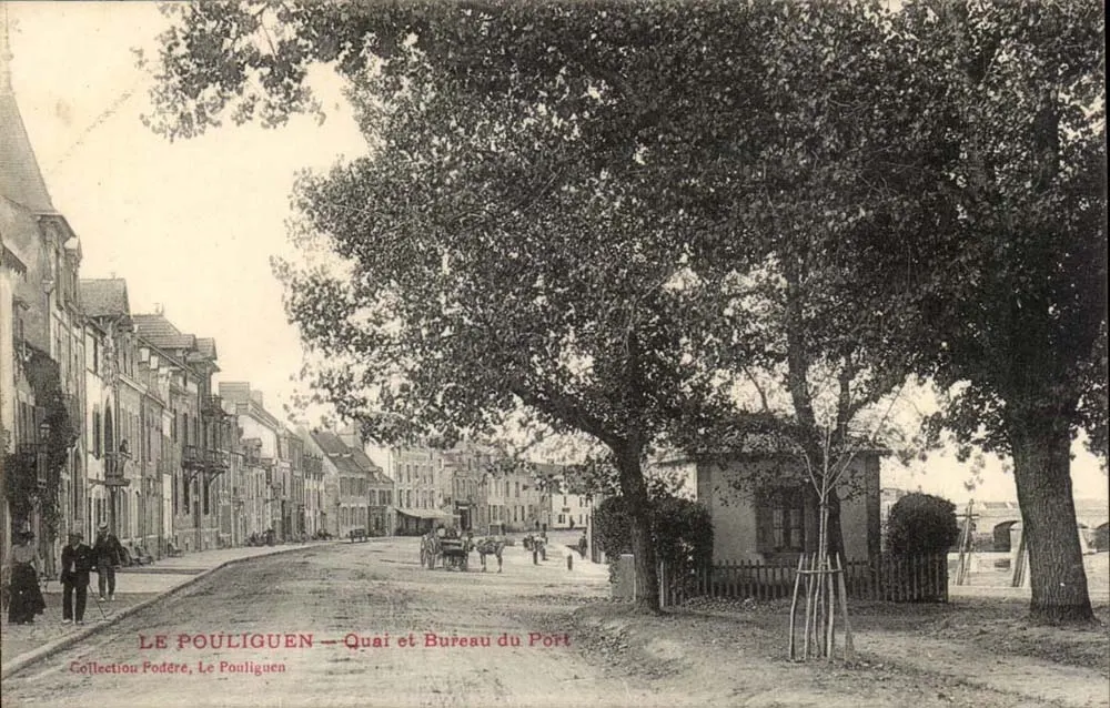Le Pouliguen — Kai und Hafte Büro — Sammlung Podère - Vorderseite