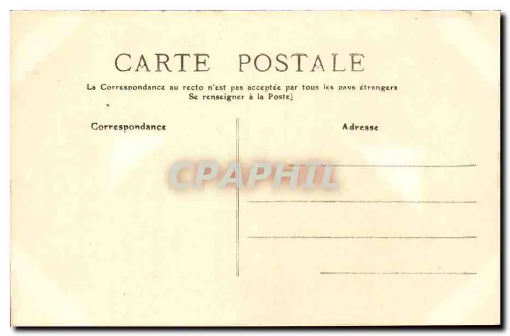 Le Pouliguen — Départ d'un Brick Goëlette — Collection Fodère, île Pouliguen - Verso