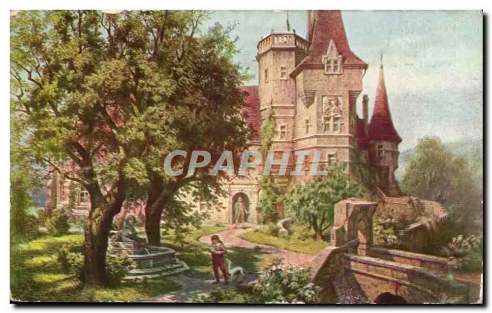 Castelo de Baracq — vista pitoresca — editor N.K.O. Série 150 - Frente