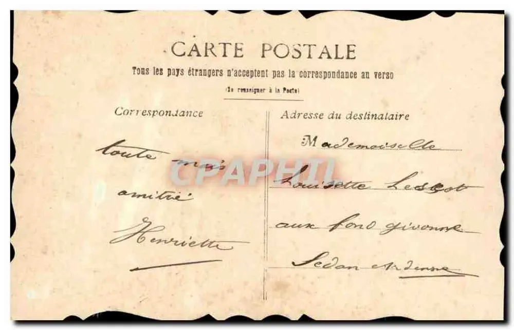 Rosenbouquet — Echte Freundschaft — Verlag nicht sichtbar - Rückseite