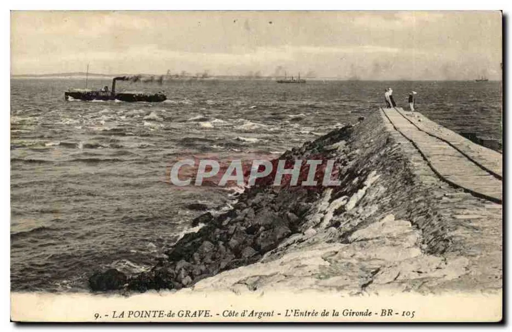Die Pointe-de-Grave - Côte d'Argent - Der Eingang zur Gironde - BR-105 - Vorderseite