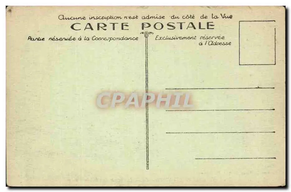 Castelnau-de-Médoc (Gironde) — Interior da Igreja — Marcel Délboy, Bordeaux, n°5 - Verso