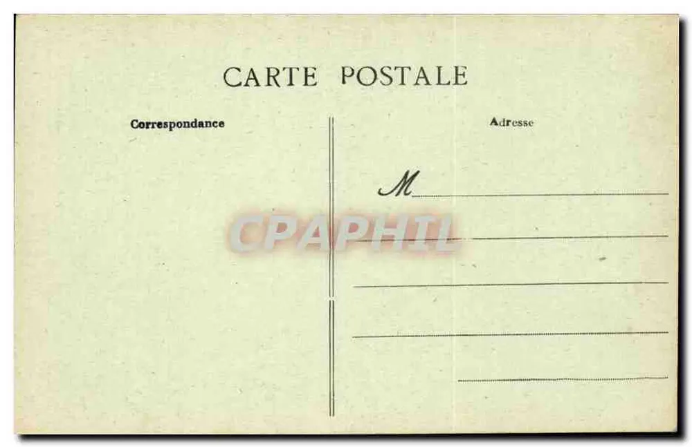 Schloss Pressac — Eingangstor — A. DANTIO, Verlag Cannes-Régénier, Blaye - Rückseite