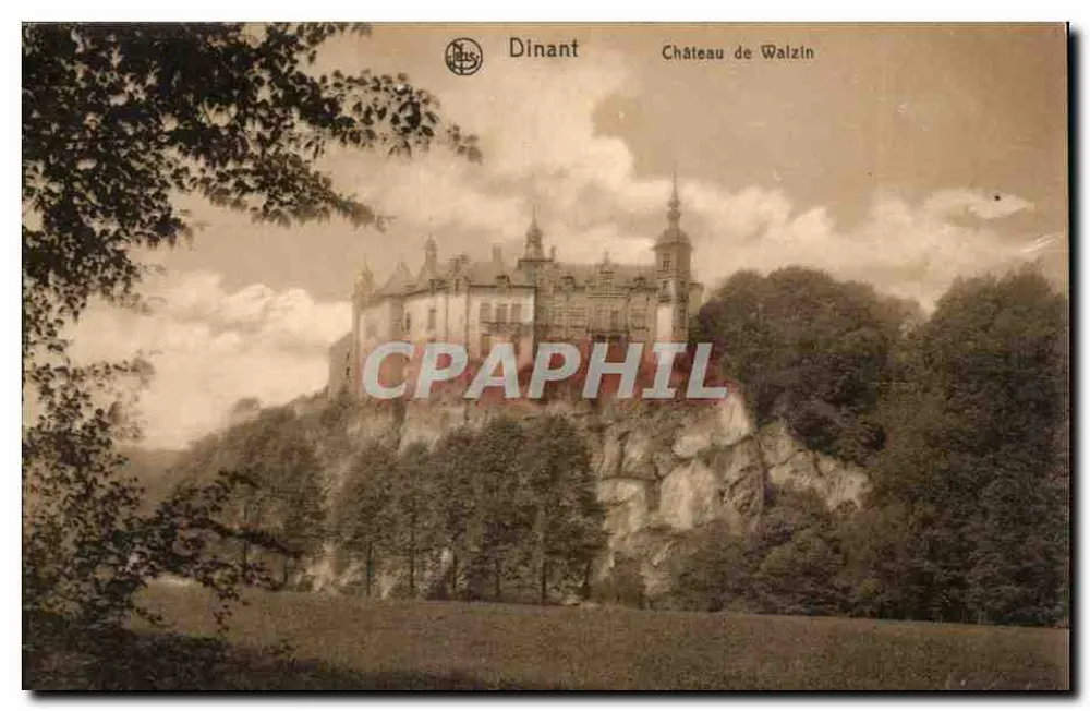 Dinant — Schloss Walzin — Nels, Brüssel, Dinant-Serie Nr. 90 - Vorderseite