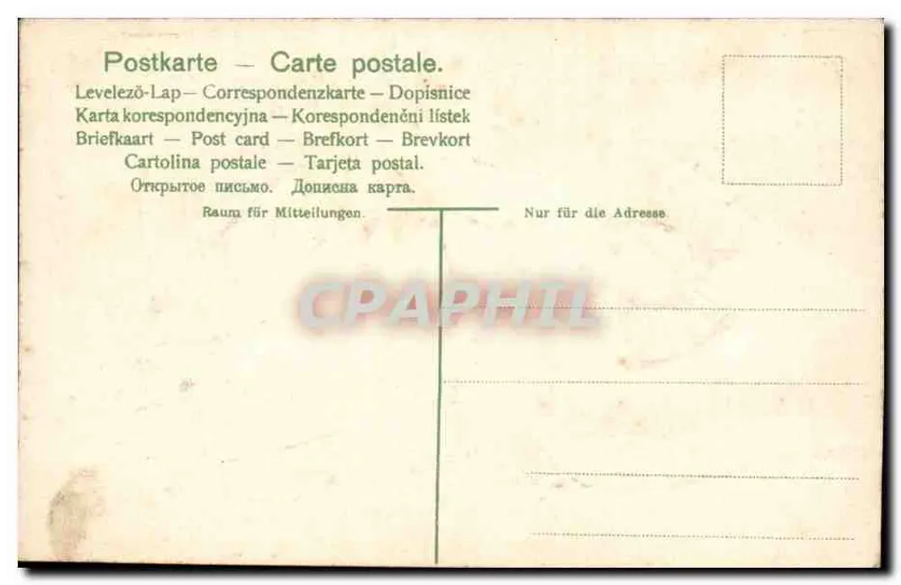 Elsass-Kleidung - Elsässer Tracht - A. 122 - Rückseite