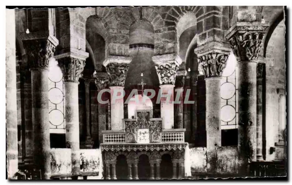 Saint-Nectaire — Die geschmückten Kapitelle des Heiligtums — Sonderausgabe der Kirche - Vorderseite