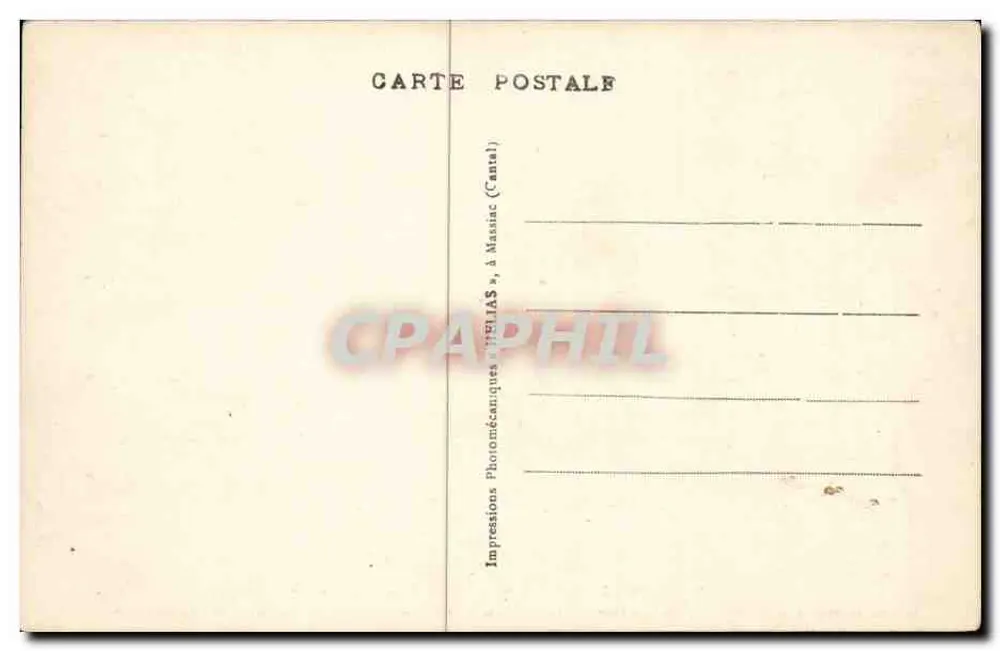 Chaudes-Aigues (Cantal) — Allgemeine südliche Ansicht — Helias - Rückseite