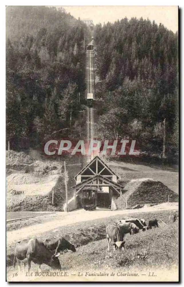 La Bourboule — Der Funicular von Charlanne — LL. n°56 - Vorderseite