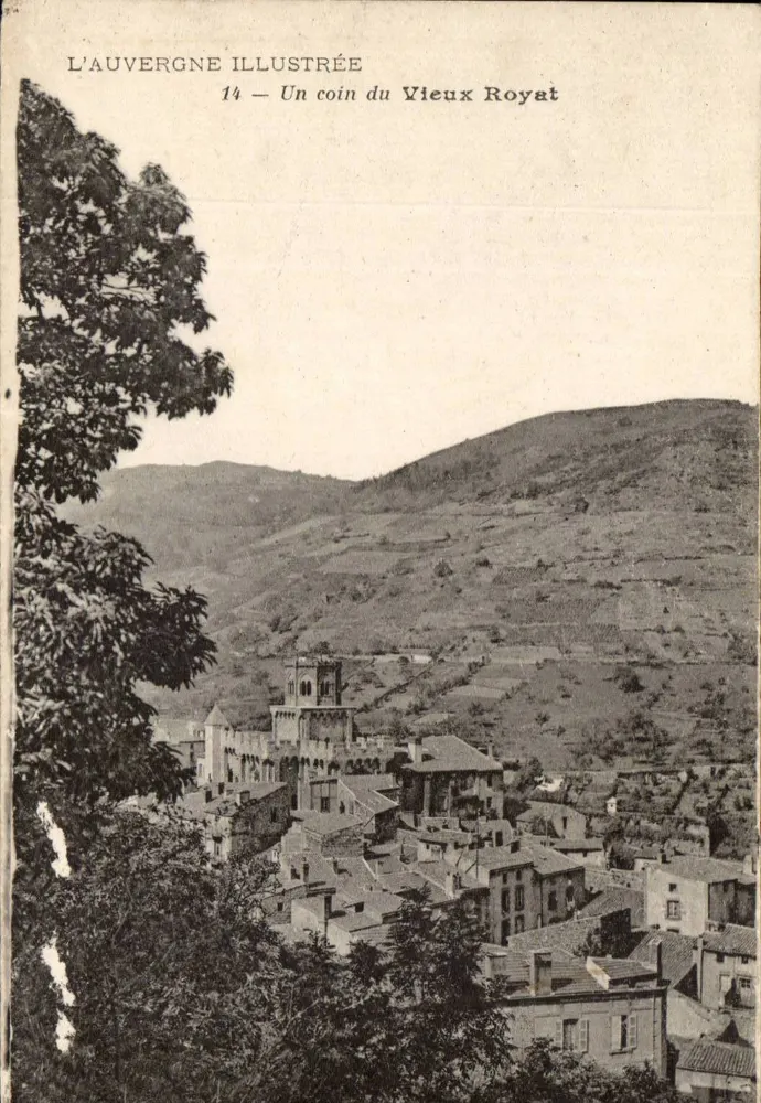 Vieux Royat — Ein Stück vom Vieux Royat — L'Auvergne Illustrée Nr. 14 - Vorderseite