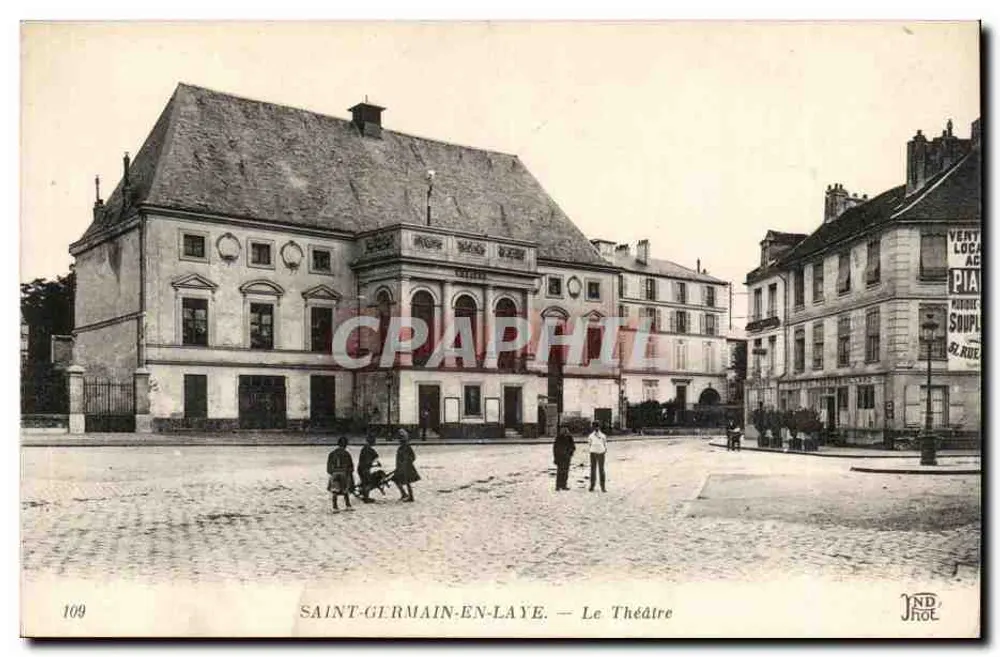 Saint-Germain-en-Laye — O Teatro — JND Frère - Frente