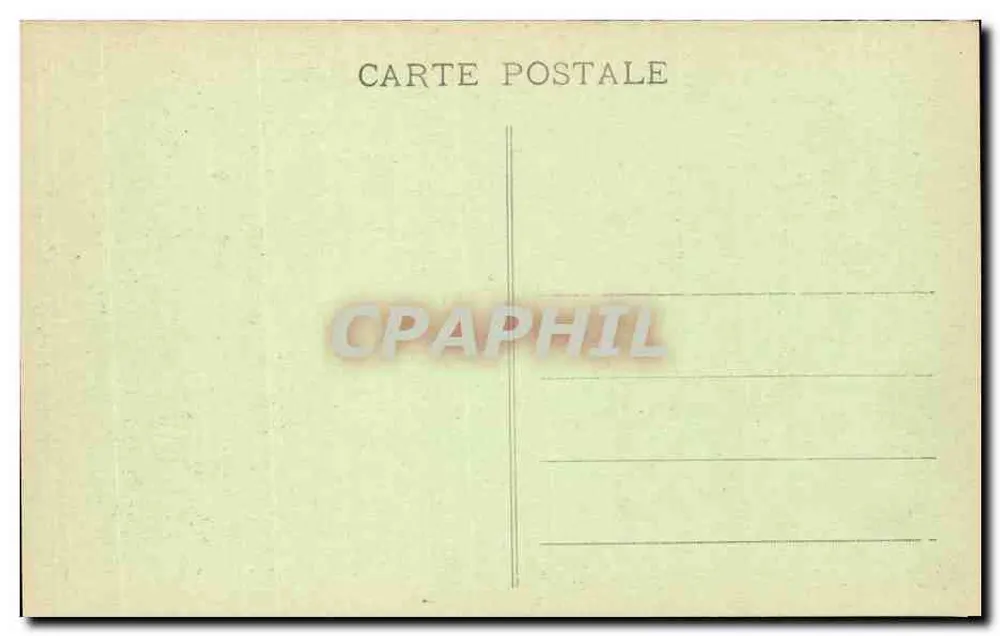 Schloss Fontainebleau — Galerie Diane, Die Bibliothek — unbekannter Verleger, Nr. 73 - Rückseite