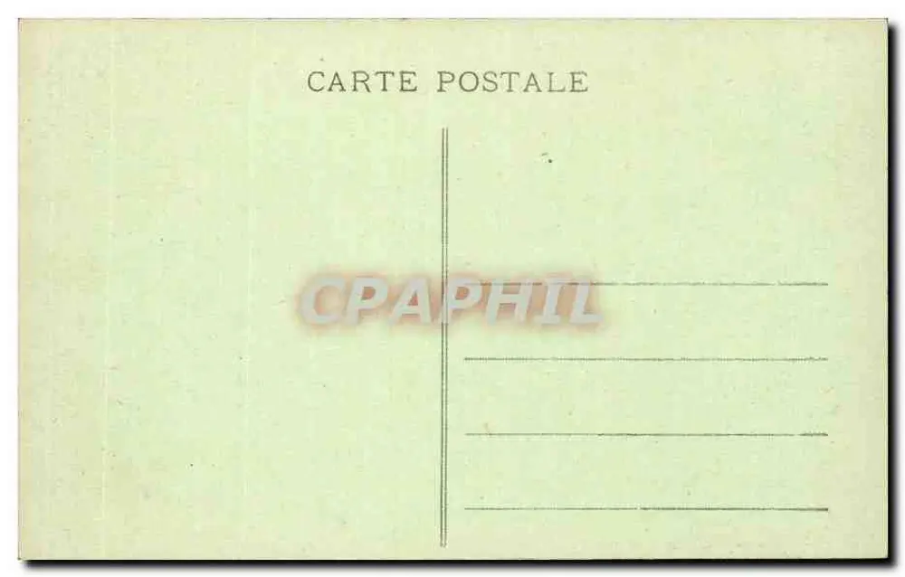 Palast von Fontainebleau — Schlafzimmer von Madame de Maintenon — n°59 - Rückseite