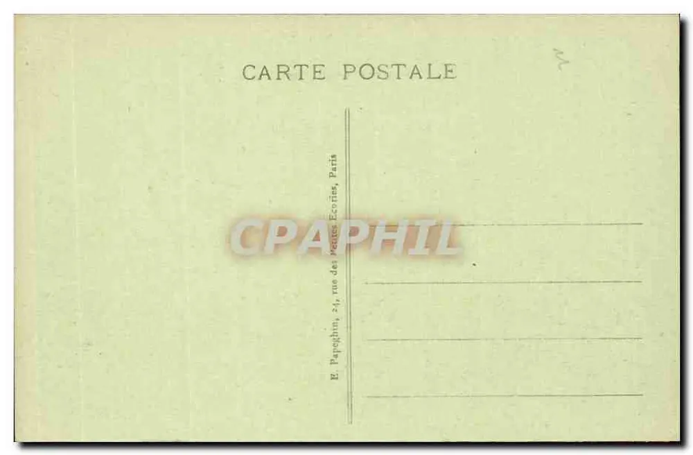 St-GERMAIN-en-LAYE (S.-et-O.) — O Castelo — Fachaça Principal — A.P. - Verso