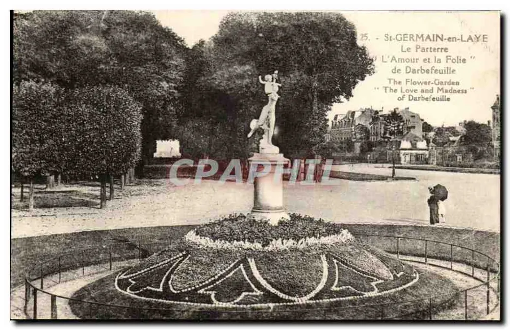 St-GERMAIN-en-LAYE - Der Parterre von DarbeFeuille - Liebe und Wahnsinn - Vorderseite