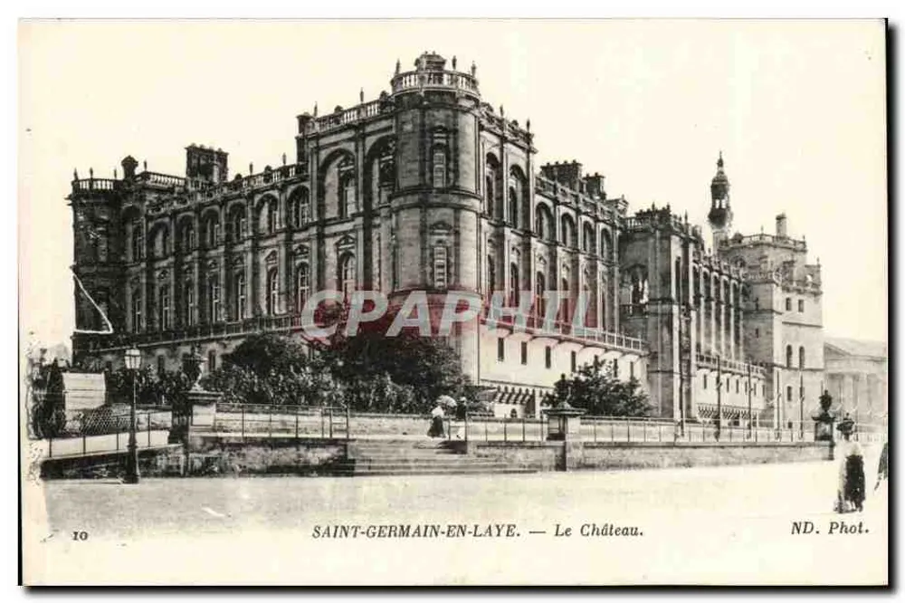 Saint-Germain-en-Laye — O Castelo — ND. Fot. - Frente