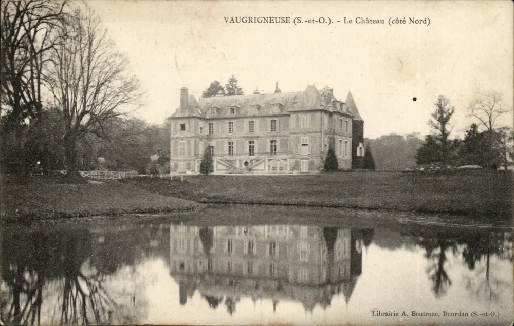 Vaugrigneuse (S.-et-O.) - O Castelo (lado norte) — Livraria A. Boutroue, Dourdan (S.-et-O.) - Frente