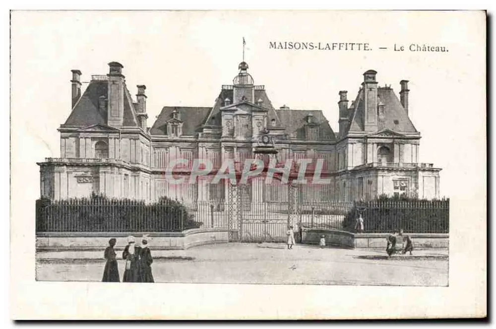 MAISONS-LAFFITTE — O Castelo. - Frente