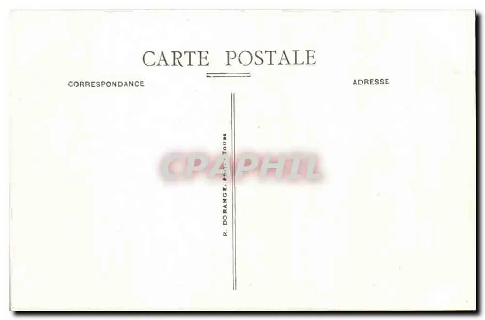 Chenonceaux (Loire-et-Cher) — O Castelo (lado Nordeste) XV° s. — R.D. - Verso