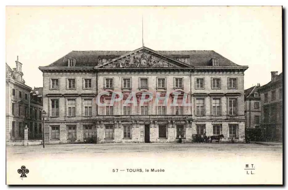 Tours, o Museu — editor M.T. I.L. n° 57 - Frente