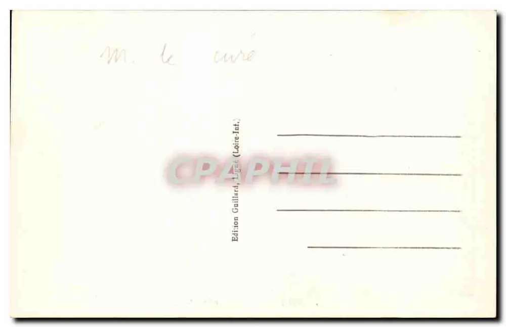 Ligné (Loire-Inf.) — O Presbitério - Verso