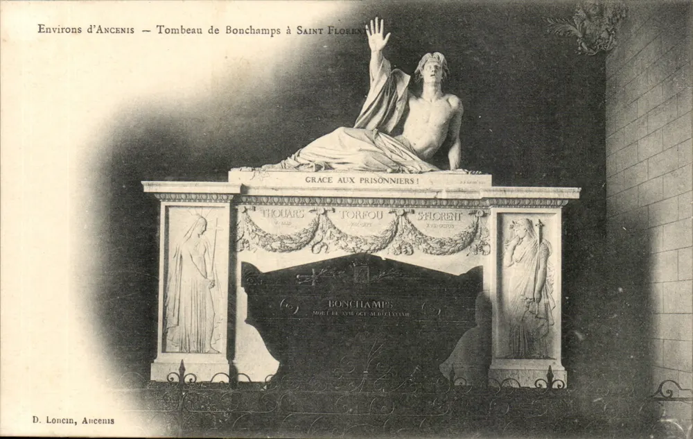 Grab von Bonchamps in Saint Florent — In der Nähe von Ancenis — D. Loncin, Ancenis - Vorderseite